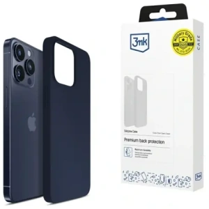 3MK Szilikon tok Apple iPhone 16 Pro sötétkék