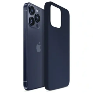 3MK Silikonhülle Apple iPhone 16 Pro navyblau