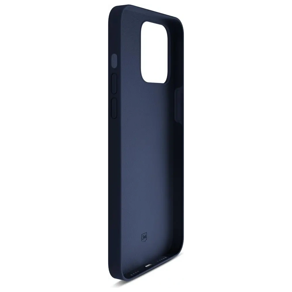 Etui 3MK Silicone Case do Apple iPhone 16 Pro granatowy