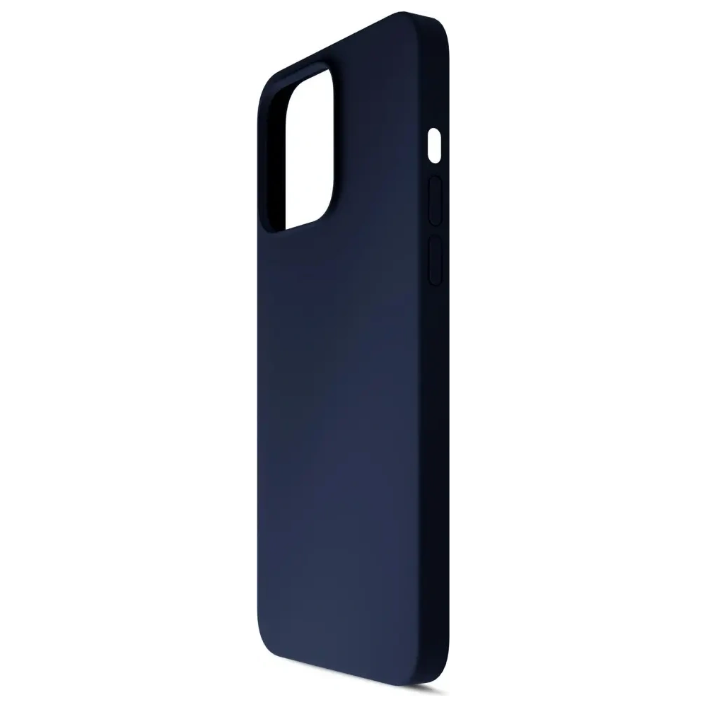 Etui 3MK Silicone Case do Apple iPhone 16 Pro Max granatowy