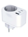 3MK Hyper Comfort Ladegerät 30W AC, USB-A, 2xUSB-C PD QC3.0 weiß