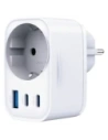 3MK Hyper Comfort Ladegerät 30W AC, USB-A, 2xUSB-C PD QC3.0 weiß