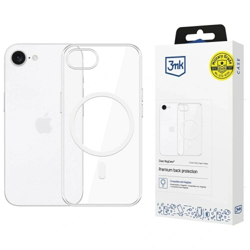 3MK Clear MagCase Apple iPhone 16e