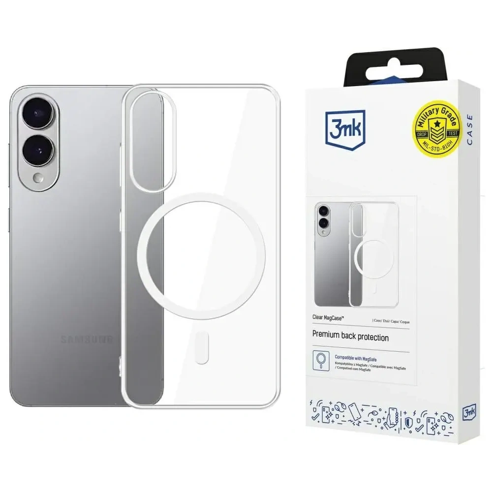 Etui 3MK Clear MagCase do Samsung Galaxy S25 Edge