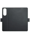 3MK Wallet Case Samsung Galaxy S25 Edge schwarz