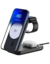 3MK MagRocket 3-in-1 15W Qi2 MPP Schwarz Wireless Charger