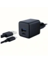 3MK Hyper GaN Charger 20W USB-A, USB-C PD QC4+ black