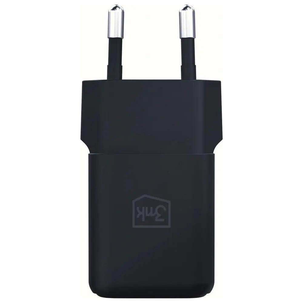 Ładowarka sieciowa 3MK Hyper GaN Charger 20W USB-A, USB-C PD QC4+ czarny