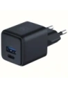 3MK Hyper GaN Charger 20W USB-A, USB-C PD QC4+ black