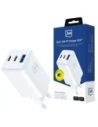 3MK Hyper GaN Charger 65W USB-A, 2xUSB-C PD QC4+ white
