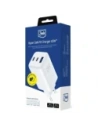 3MK Hyper GaN Charger 65W USB-A, 2xUSB-C PD QC4+ white