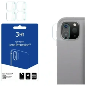Ochrona na obiektyw aparatu 3MK Lens Protect do Apple iPad Pro 12.9” 4 / 5 / 6 / 2020-2022 [4 PACK]