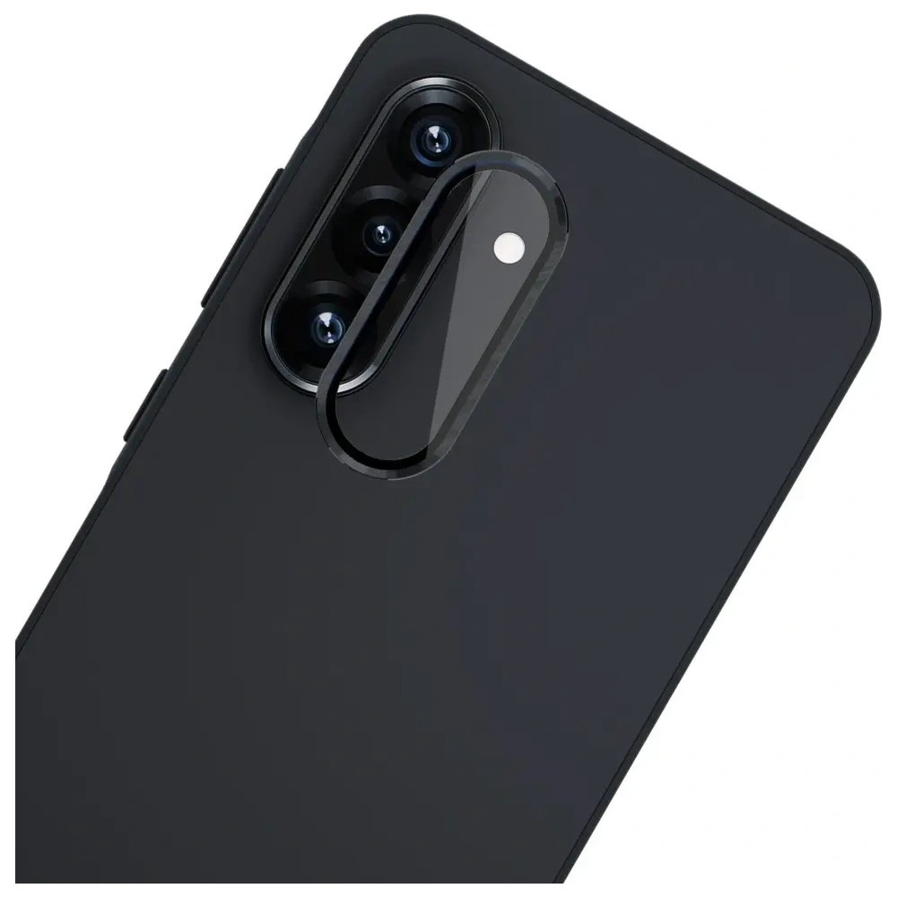 Szkło hartowane na obiektyw aparatu 3MK Lens Protection Pro do Samsung Galaxy A36 / A56 5G czarny