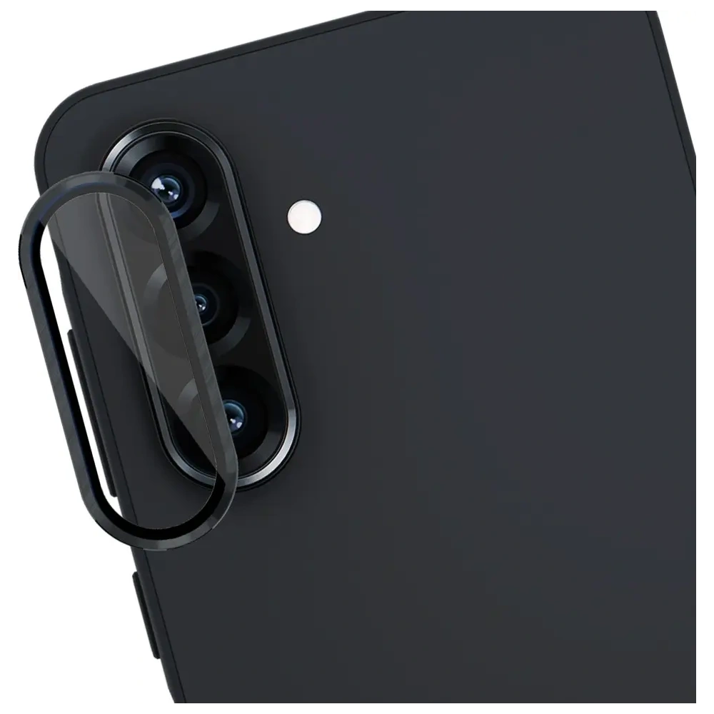 Szkło hartowane na obiektyw aparatu 3MK Lens Protection Pro do Samsung Galaxy A36 / A56 5G czarny