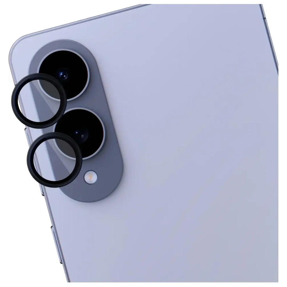 Szkło hartowane na obiektyw aparatu 3MK Lens Protection Pro do Samsung Galaxy S25 Edge czarny