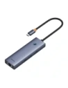 Baseus UltraJoy 4-in-1 Hub USB-C / 3xUSB-A 3.0, RJ45 (grau)