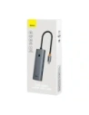 Baseus UltraJoy 4-in-1 Hub USB-C / 3xUSB-A 3.0, RJ45 (grau)