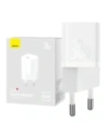 Încărcător de perete Baseus GaN5 30W USB-C (alb)