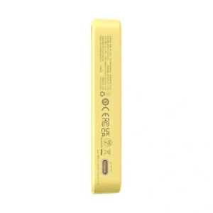 Powerbank magnetyczny z podstawką Baseus MagPro Magnetic 5000mAh 20W MagSafe (żółty)