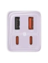 Baseus GaN6 Pro 2xUSB-A, 2xUSB-C, 65W Wandladegerät (lila)