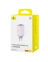Încărcător de perete Baseus GaN6 Pro 2xUSB-A, 2xUSB-C, 65W (mov)