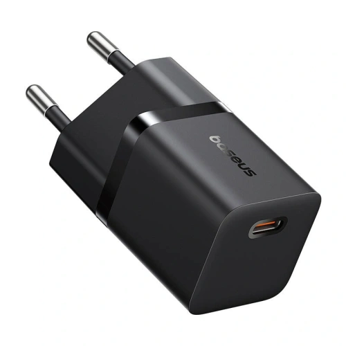 Încărcător de perete Baseus GaN5 Mini 1C 25W USB-C (negru)