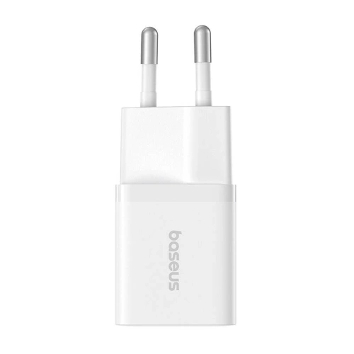 Încărcător de perete Baseus GaN5 Mini 1C 25W USB-C (alb)