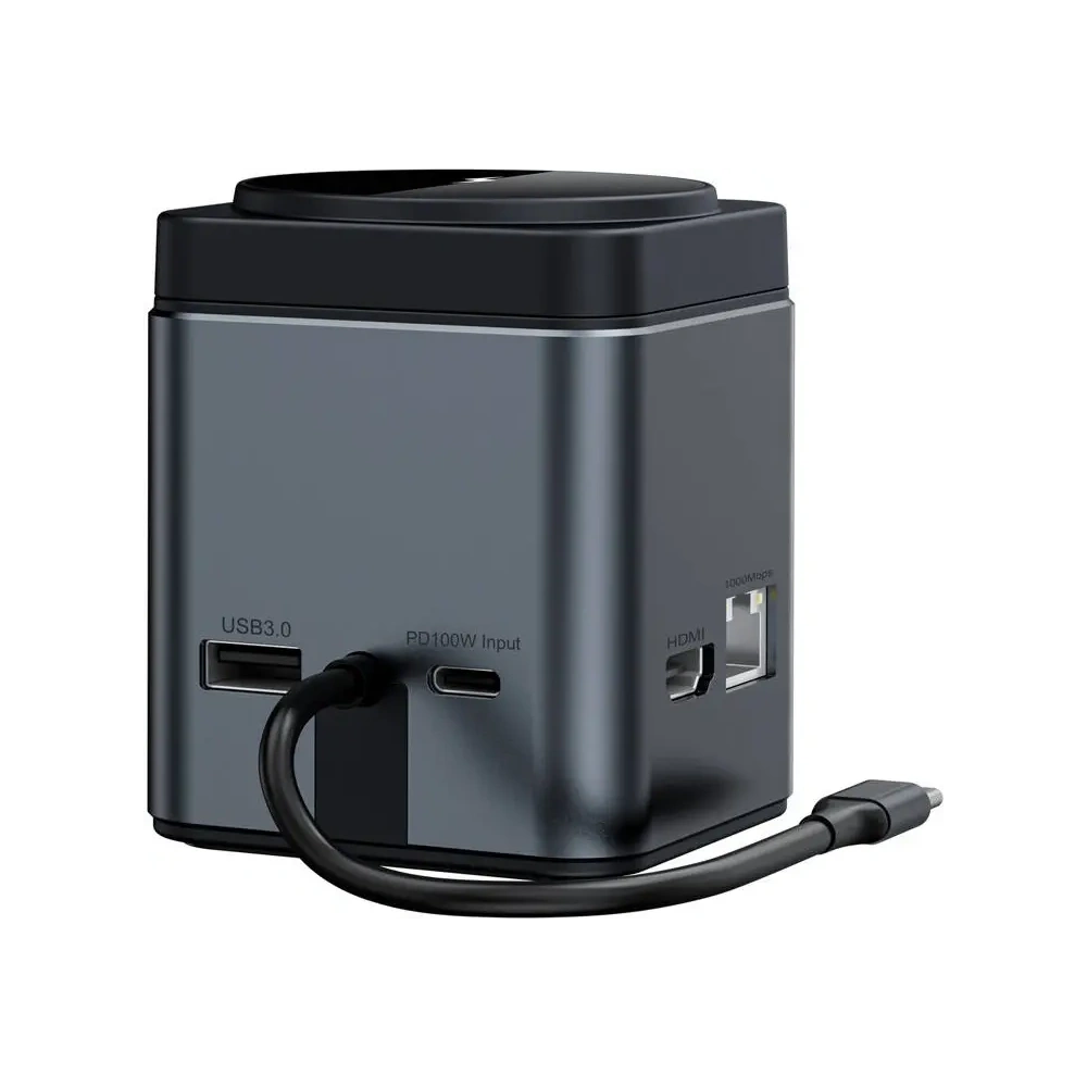 Stacja dokująca 9w1 Blitzwolf BW-TH17 + ładowarka indukcyjna 15W MagSafe