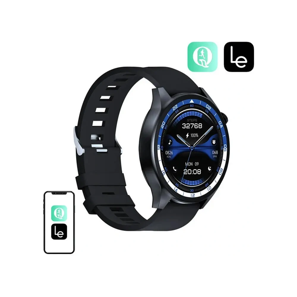 Smartwatch BlitzWolf BW-AR1 1.43" AMOLED BT 3.0 / 5.3 (czarny) 