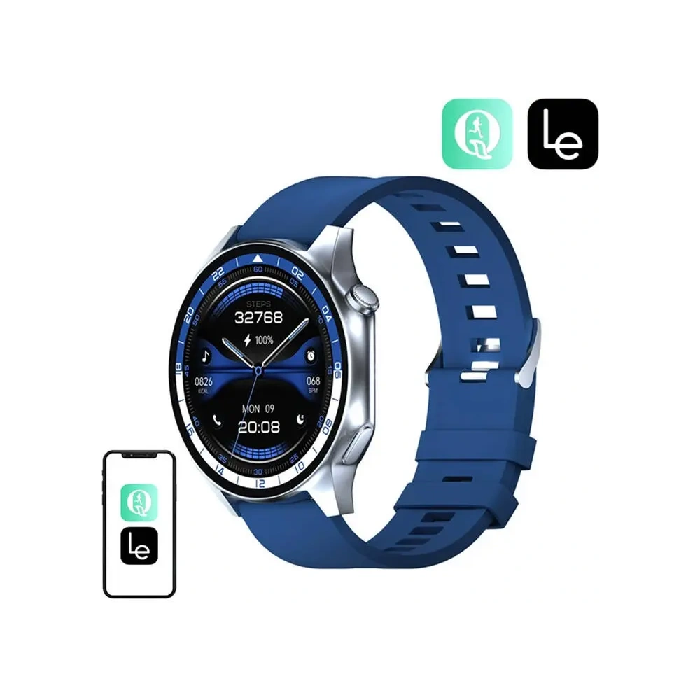 Smartwatch BlitzWolf BW-AR1 1.43" AMOLED BT 3.0 / 5.3 (niebieski)