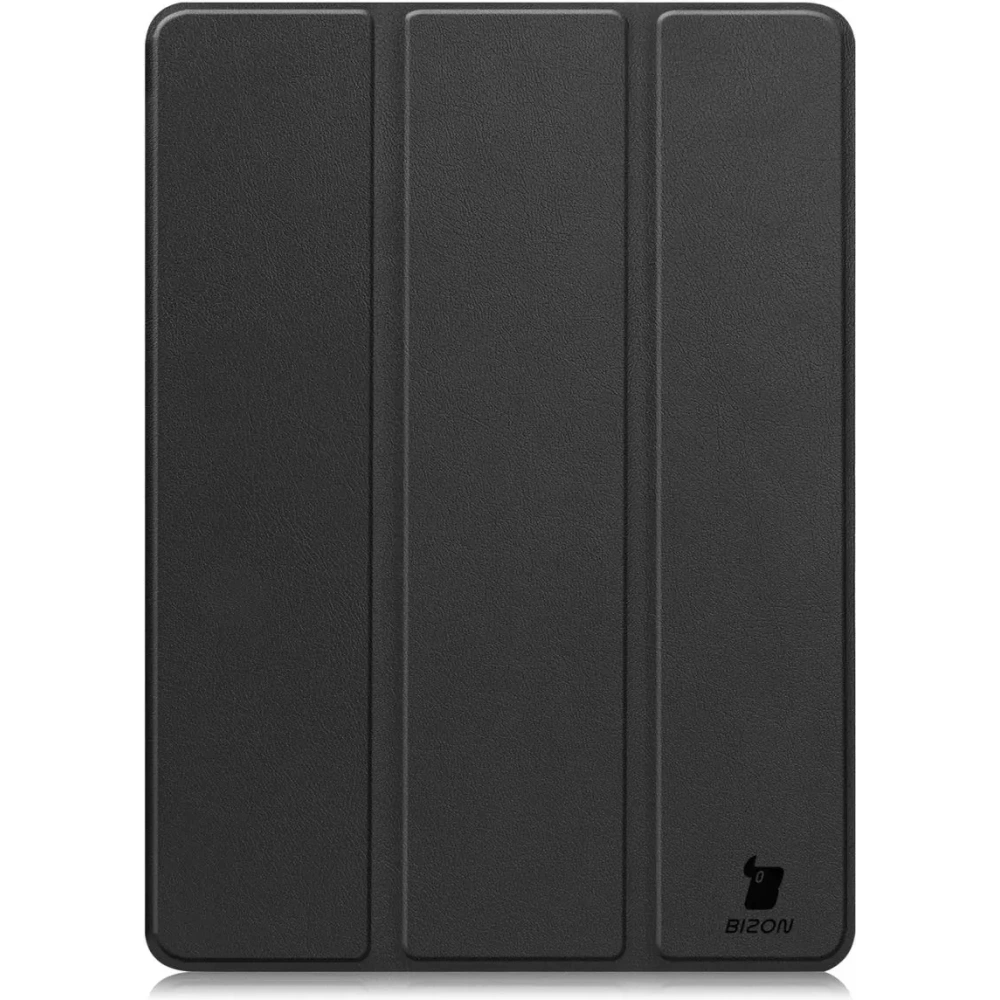 Etui z klapką Bizon Case Tab Croc do OnePlus Pad 3 / 2 Pro / OPPO Pad 4 / 4 Pro czarne