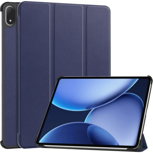 Bizon Case Tab Croc OnePlus Pad 3 / 2 Pro / OPPO Pad 4 / 4 Pro navy blue