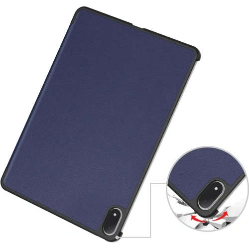Bizon Case Tab Croc OnePlus Pad 3 / 2 Pro / OPPO Pad 4 / 4 Pro marineblau
