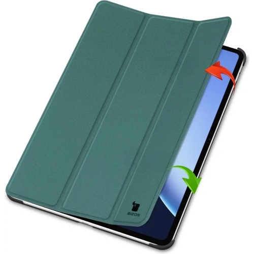 Bizon Case Tab Croc OnePlus Pad 3 / 2 Pro / OPPO Pad 4 / 4 Pro dunkelgrün