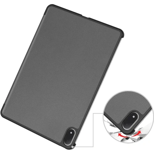 Bizon Case Tab Croc OnePlus Pad 3 / 2 Pro / OPPO Pad 4 / 4 Pro grau