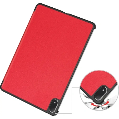 Bizon Case Tab Croc OnePlus Pad 3 / 2 Pro / OPPO Pad 4 / 4 Pro rot