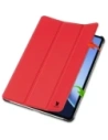 Etui z klapką Bizon Case Tab Croc do OnePlus Pad 3 / 2 Pro / OPPO Pad 4 / 4 Pro czerwone