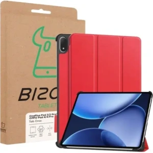 Bizon Case Tab Croc OnePlus Pad 3 / 2 Pro / OPPO Pad 4 / 4 Pro rot