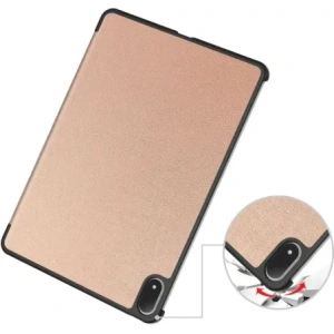 Bizon Case Tab Croc OnePlus Pad 3 / 2 Pro / OPPO Pad 4 / 4 Pro Roségold