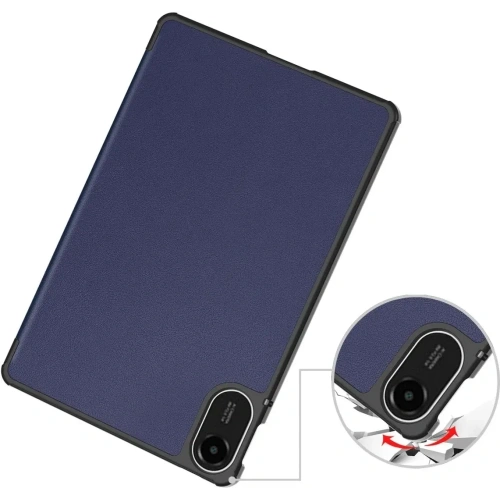 Bizon Case Tab Croc Xiaomi Redmi Pad 2 sötétkék