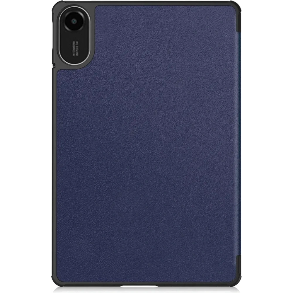 Etui z klapką Bizon Case Tab Croc do Xiaomi Redmi Pad 2 granatowe