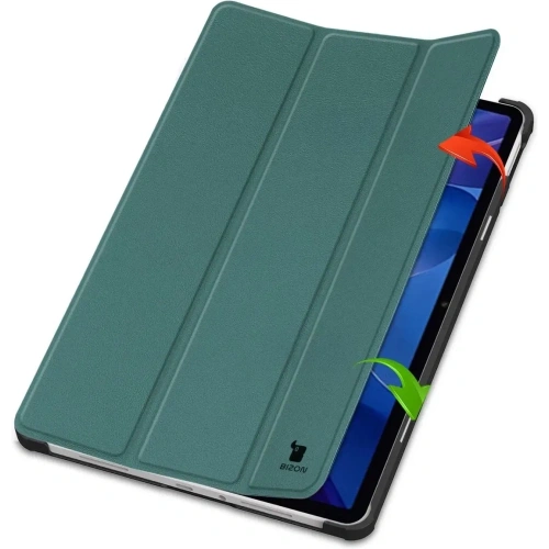 Bizon Case Tab Croc Xiaomi Redmi Pad 2 dunkelgrün