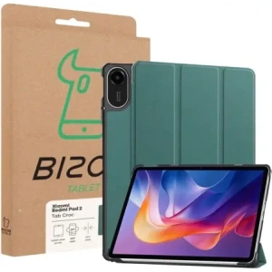 Bizon Case Tab Croc Xiaomi Redmi Pad 2 dunkelgrün