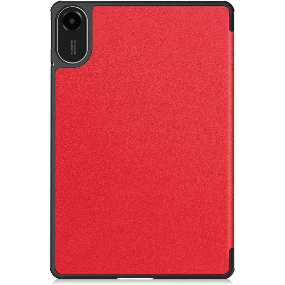 Etui z klapką Bizon Case Tab Croc do Xiaomi Redmi Pad 2 czerwone