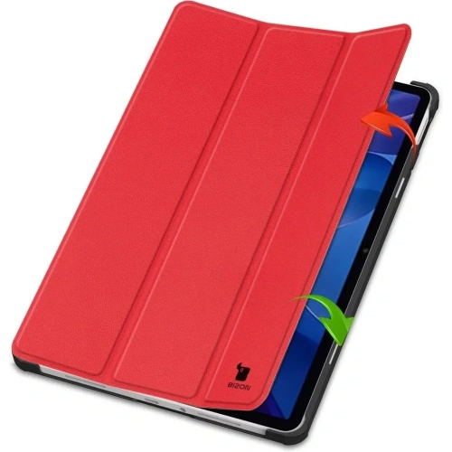 Bizon Case Tab Croc Xiaomi Redmi Pad 2 red