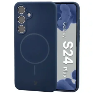 Bizon Soft Case Magnetic Samsung Galaxy S24+ Plus navy blue