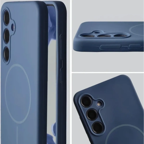 Bizon Soft Case Magnetic Samsung Galaxy S24+ Plus sötétkék