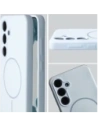 Silikonowe etui z pierścieniem magnetycznym Bizon Soft Case Magnetic do Samsung Galaxy S24+ Plus błękitne