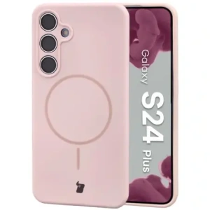 Bizon Soft Case Magnetic Samsung Galaxy S24+ Plus light pink