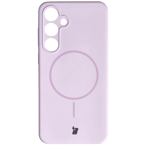 Bizon Soft Case Magnetic Samsung Galaxy S24+ Plus világos lila